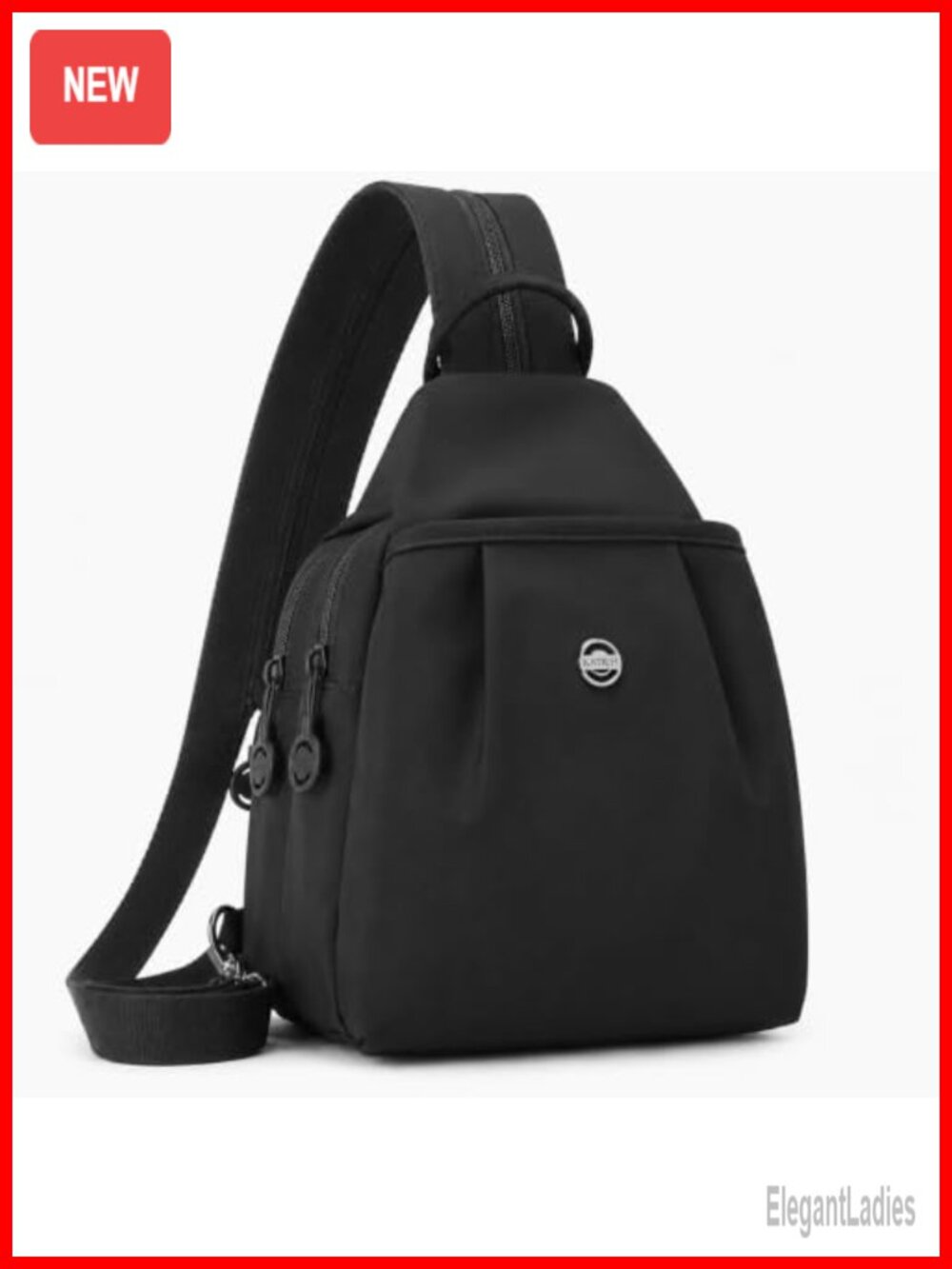 Water-Resistant Crossbody Sling Backpack for Women - Fashion Backpack,